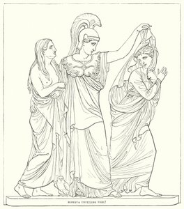Minerva avtäcker Vice av Bertel after Thorvaldsen