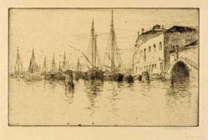 Längs Giudecca, Venedig