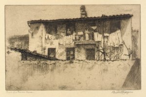 Baksidan av ett romerskt hus av Bertha E. Jaques