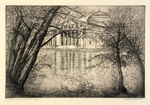 Fine Arts Building--Spring av Bertha E. Jaques