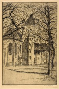Tyska byggnaden, Chicago av Bertha Evelyn Jaques