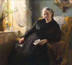 Porträtt av Cecilie Trier, född Melchior