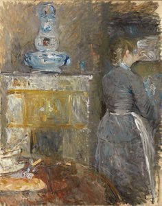 I matsalen; I matsalen, 1880 av Berthe Morisot