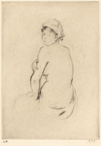 Naken av Berthe Morisot