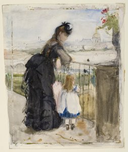 På balkongen av Berthe Morisot