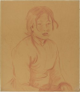 Bondflicka av Berthe Morisot