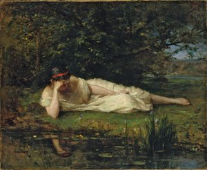 Studie vid vattnet, 1864