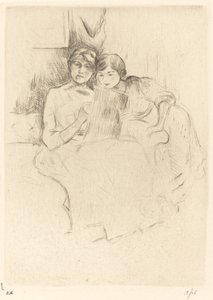 Teckningslektionen av Berthe Morisot