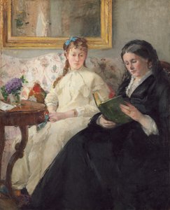 Konstnärens mor och syster av Berthe Morisot