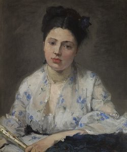 Ung kvinna 1871 av Berthe Morisot