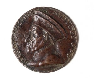 Medalj föreställande Cosimo il Grande: recto