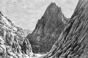 Latabandpasset, Afghanistan, 1895.