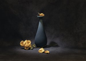 Melankoliska torkade rosor av Betty Liu