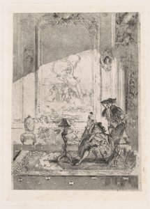 Violinlektionen Violinlektionen, ca. 1874.