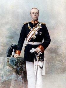 Hertig Henrik av Mecklenburg, prins av Nederländerna, sent 1800-tidigt 1900-tal. av Bieber