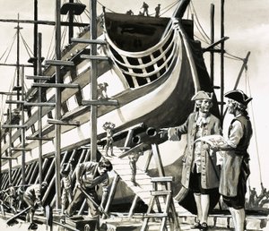 Sjömannen som gav bort en förmögenhet (Thomas Coram) av Bill Lacey
