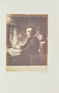 [Lieven Willemsz. van Coppenol, skrivmästare: den mindre plattan] av Bisson Frères