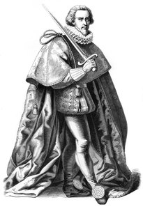Stora dräkt av en överbefälhavare för de franska arméerna, 1500-talet 1849. av Bisson and Cottard