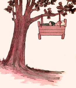 Hush-a-Bye Baby, illustrerad av Blanche Fisher Wright av Blanche Fisher Wright
