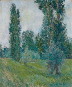 Franska: Poplarlandskap vid Giverny