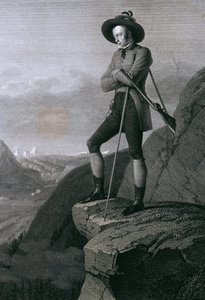 Ärkehertig Johann som gemssjägare av Blasius Höfel