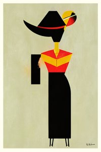 Modern modefigur av Bo Anderson