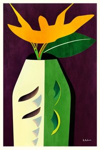 Modernt blomsterstilleben av Bo Anderson