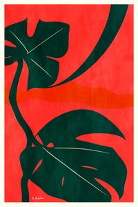 Monstera-djungelblad av Bo Anderson