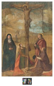 Jesus Kristus krucifix, Boccaccio Boccaccino