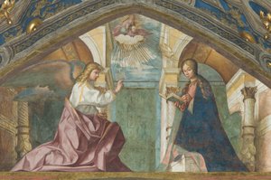 Sopran, Boccaccio Boccaccino, bebådelse 1506-07