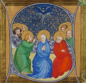 Nedstigningen av den Helige Ande Pingst, 1415