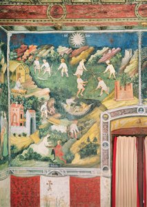 Juli månad, c.1400 av Bohemian School