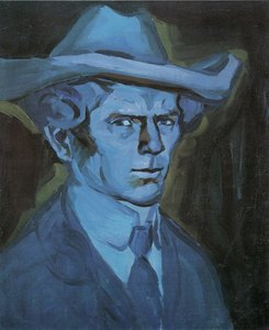 Självporträtt, 1909