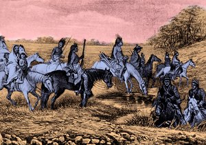 Navajoindianer på spåren av Bohuslav Kroupa