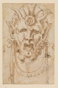 Grotesk mask, 1600-tal