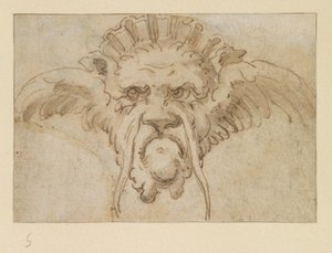 Grotesk mask, 1600-tal