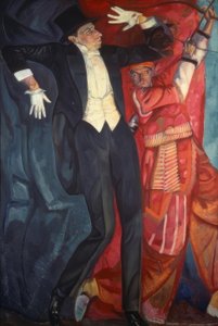 Porträtt av W.E. Meyerhold