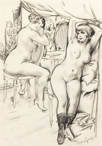 Prostituerade av Boris Dmitrievich Grigoriev
