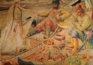 Stepan Razin av Boris Mikhailovich Kustodiev