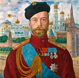 Tsar Nikolaj II av Ryssland, 1915.