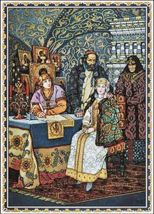 Boris Godunov och hans familj, 1927