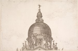 Procession till Santa Maria della Salute 1631 av Boschini