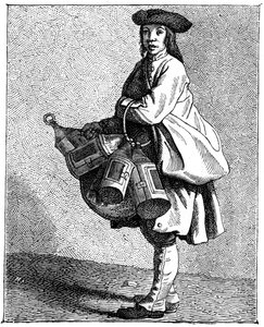 En lykthandlare, 1737-1742. av Bouchardon