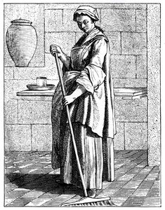 En sopare, 1737-1742.