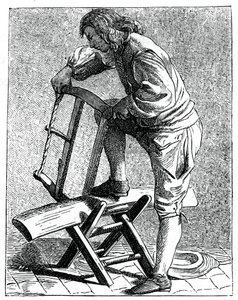En vedhuggare, 1737-1742.