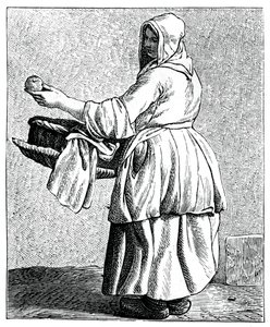 Bakade äpplen!, 1737-1742. av Bouchardon