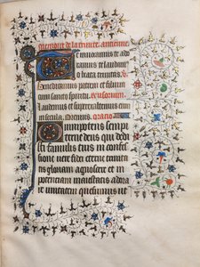 Tidsbok Användning av Paris: Dekorerad initial, ca. 1420. av Boucicaut Master