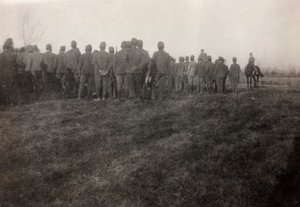 Album från första världskriget i Friuli-Venezia Giulia: soldater från 112.mo Infantry av Bourbon Del Monte