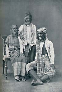 En hårig familj i Mandalay, Burma, 1902