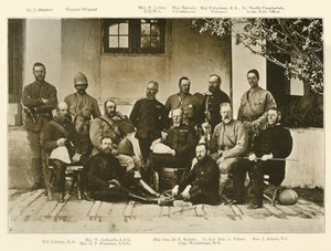 General Robertss Staff, Kandahar Expedition, c1880, 1901. av Bourne and Shepherd